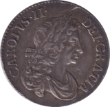 1680 MAUNDY THREEPENCE ( EF ) - MAUNDY THREEPENCE - Cambridgeshire Coins