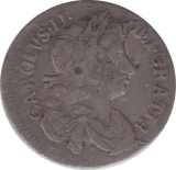1680 SIXPENCE ( GF ) - SIXPENCE - Cambridgeshire Coins