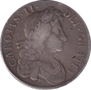 1681 CROWN ( VF ) - CROWN - Cambridgeshire Coins