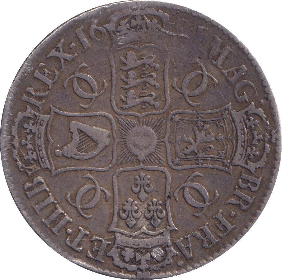 1681 CROWN ( VF ) - CROWN - Cambridgeshire Coins