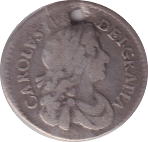 1683 MAUNDY ONE PENNNY ( FINE ) HOLED - MAUNDY ONE PENNY - Cambridgeshire Coins