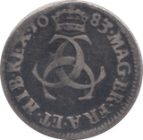 1683 MAUNDY THREEPENCE ( FINE ) - MAUNDY THREEPENCE - Cambridgeshire Coins