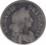 1683 MAUNDY THREEPENCE ( FINE ) - MAUNDY THREEPENCE - Cambridgeshire Coins