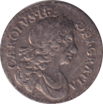1683 MAUNDY TWOPENCE ( GVF ) - MAUNDY TWOPENCE - Cambridgeshire Coins