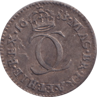 1683 MAUNDY TWOPENCE ( GVF ) - MAUNDY TWOPENCE - Cambridgeshire Coins