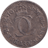 1683 MAUNDY TWOPENCE ( GVF ) - MAUNDY TWOPENCE - Cambridgeshire Coins