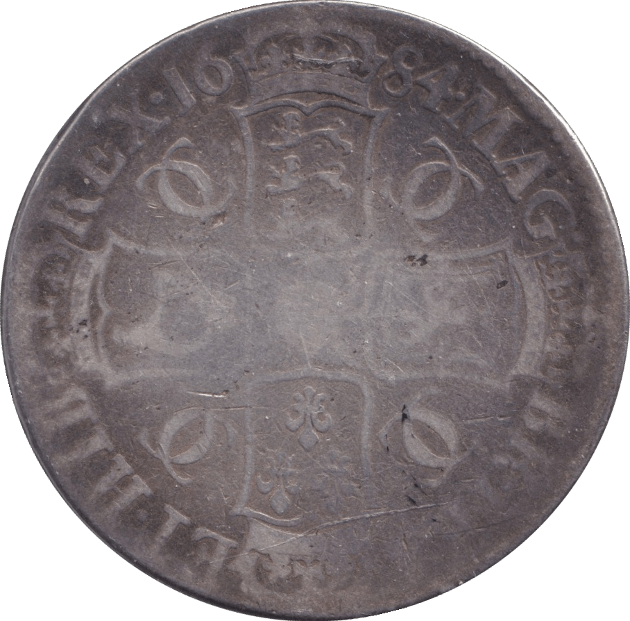 1684 CROWN ( NF ) - CROWN - Cambridgeshire Coins