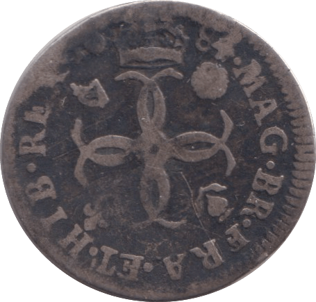 1684 MAUNDY FOURPENCE ( NF ) - MAUNDY FOURPENCE - Cambridgeshire Coins