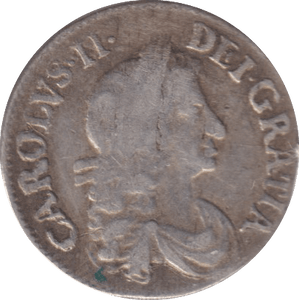 1684 MAUNDY THREEPENCE ( FINE ) - MAUNDY THREEPENCE - Cambridgeshire Coins