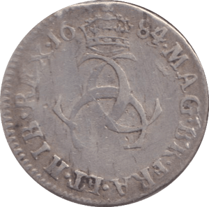 1684 MAUNDY THREEPENCE ( FINE ) - MAUNDY THREEPENCE - Cambridgeshire Coins