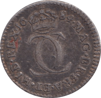 1684 MAUNDY TWOPENCE ( GVF ) - MAUNDY TWOPENCE - Cambridgeshire Coins