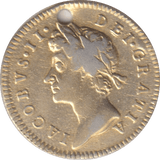 1685 HOLED MAUNDY THREEPENCE GOLD GILT ( FINE ) - MAUNDY THREEPENCE - Cambridgeshire Coins