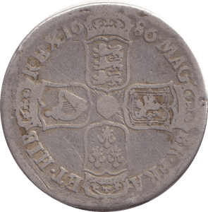 1686 HALFCROWN ( NF ) - HALFCROWN - Cambridgeshire Coins