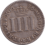 1686 MAUNDY FOURPENCE ( GVF ) - MAUNDY FOURPENCE - Cambridgeshire Coins