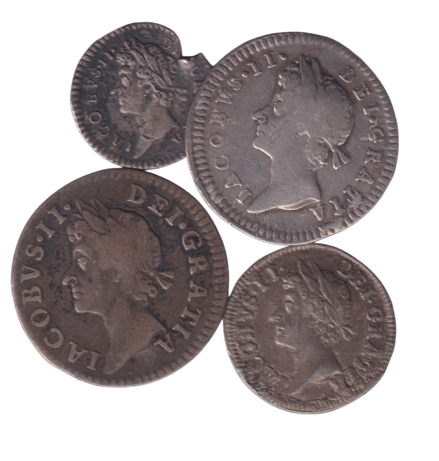 1686 MAUNDY SET - Maundy Set - Cambridgeshire Coins