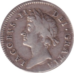 1686 MAUNDY THREEPENCE ( FINE ) - MAUNDY THREEPENCE - Cambridgeshire Coins