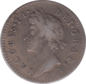 1686 MAUNDY THREEPENCE ( VF ) - MAUNDY THREEPENCE - Cambridgeshire Coins