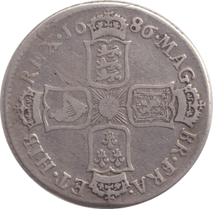 1686 SHILLING ( GF ) - SHILLING - Cambridgeshire Coins