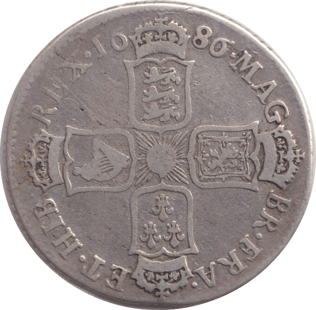 1686 SHILLING ( GF ) - SHILLING - Cambridgeshire Coins