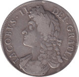 1687 CROWN ( FINE ) - CROWN - Cambridgeshire Coins
