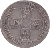 1687 CROWN ( FINE ) - CROWN - Cambridgeshire Coins