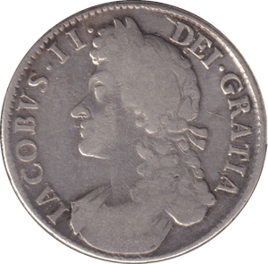 1687 CROWN ( FINE ) - WORLD COINS - Cambridgeshire Coins