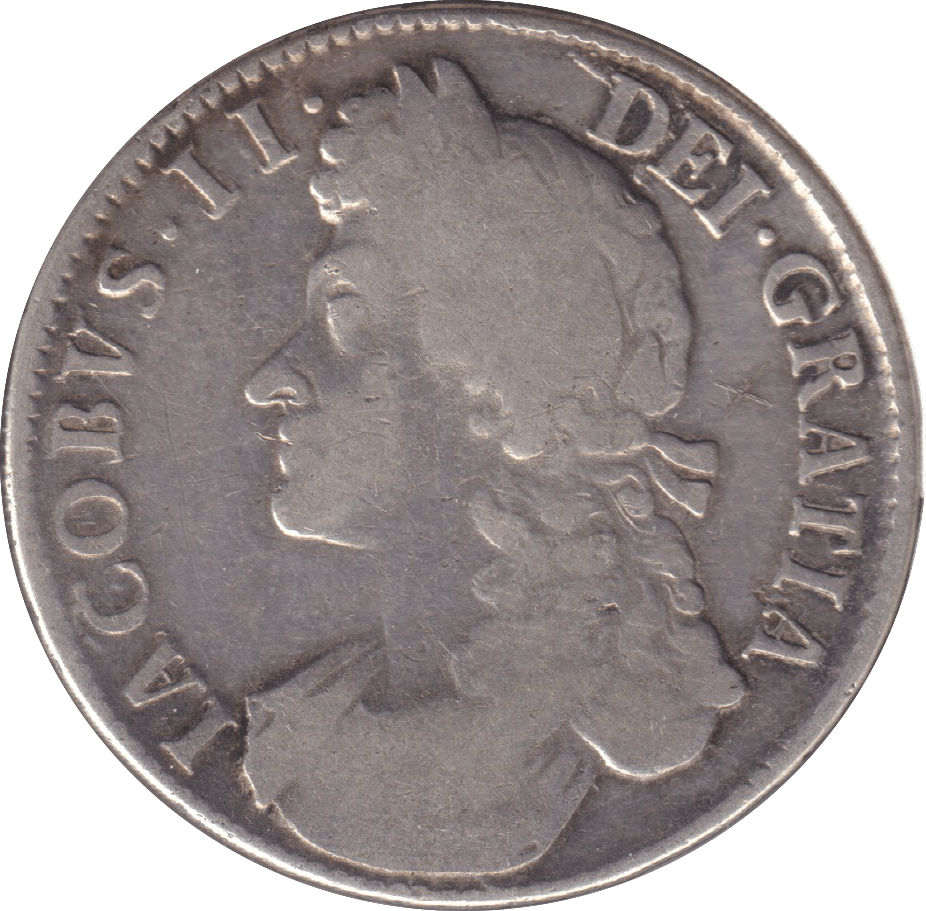 1687 CROWN ( FINE ) - WORLD COINS - Cambridgeshire Coins