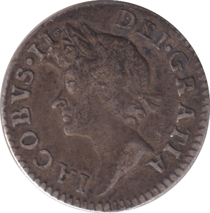 1687 MAUNDY FOURPENCE ( GF ) - MAUNDY FOURPENCE - Cambridgeshire Coins