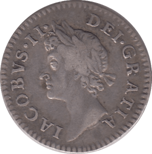 1687 MAUNDY FOURPENCE ( GF ) - MAUNDY FOURPENCE - Cambridgeshire Coins