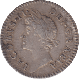 1687 MAUNDY FOURPENCE ( VF ) - MAUNDY FOURPENCE - Cambridgeshire Coins