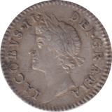 1687 MAUNDY FOURPENCE ( VF ) - MAUNDY FOURPENCE - Cambridgeshire Coins