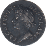 1687 MAUNDY THREEPENCE ( EF ) - MAUNDY THREEPENCE - Cambridgeshire Coins