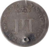 1687 MAUNDY THREEPENCE ( FINE ) - MAUNDY THREEPENCE - Cambridgeshire Coins