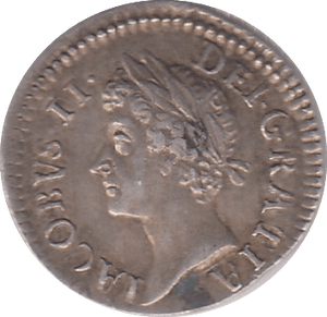 1687 MAUNDY TWOPENCE ( VF ) - MAUNDY TWOPENCE - Cambridgeshire Coins