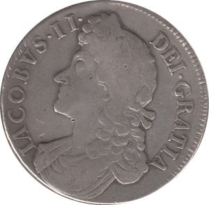 1688 CROWN ( GF ) TERTIO - CROWN - Cambridgeshire Coins