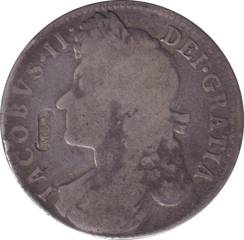 1688 HALFCROWN ( GF ) - HALFCROWN - Cambridgeshire Coins