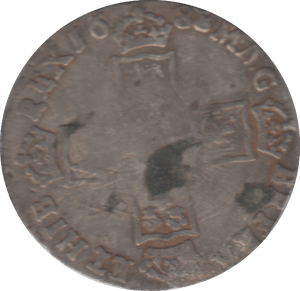 1688 SHILLING ( FAIR ) - SHILLING - Cambridgeshire Coins