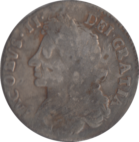 1688 SHILLING ( FAIR ) - SHILLING - Cambridgeshire Coins