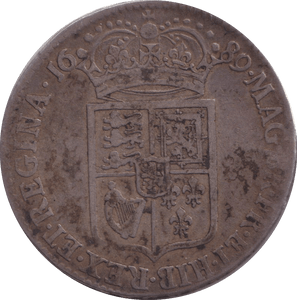 1689 HALFCROWN ( GF ) - HALFCROWN - Cambridgeshire Coins