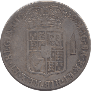 1689 HALFCROWN ( GF ) - Halfcrown - Cambridgeshire Coins