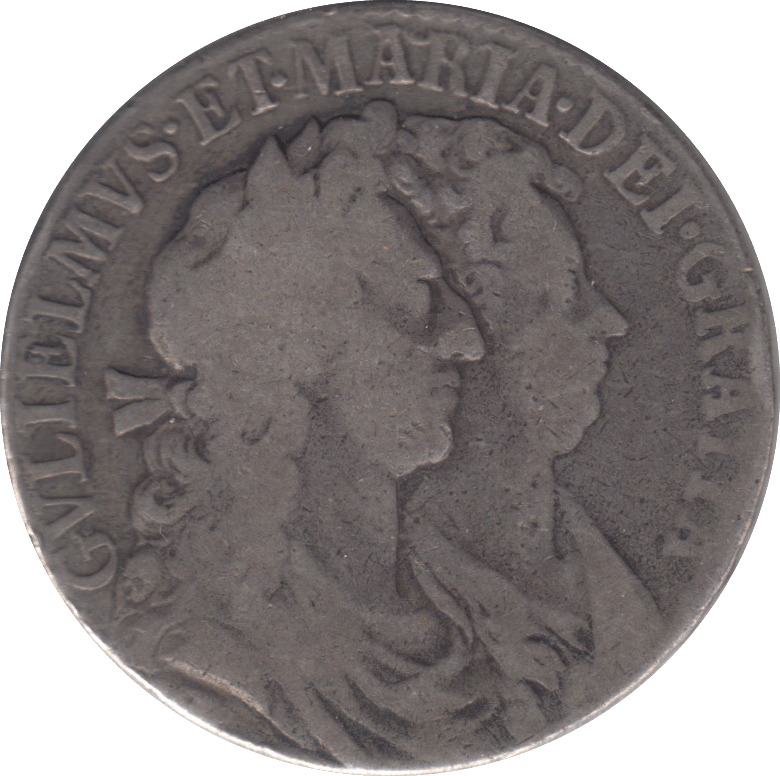 1689 HALFCROWN ( GF ) - HALFCROWN - Cambridgeshire Coins