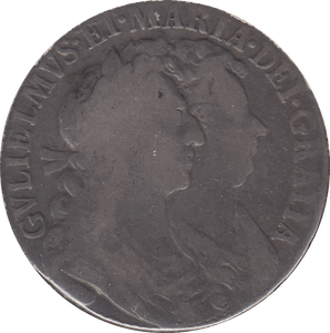 1689 HALFCROWN ( GF ) - HALFCROWN - Cambridgeshire Coins