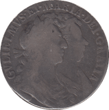 1689 HALFCROWN ( GF ) - HALFCROWN - Cambridgeshire Coins