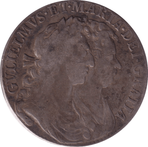 1689 HALFCROWN ( GF ) - HALFCROWN - Cambridgeshire Coins