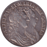 1689 HALFCROWN ( GVF ) - HALFCROWN - Cambridgeshire Coins