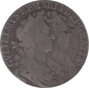 1689 HALFCROWN ( NF ) - HALFCROWN - Cambridgeshire Coins