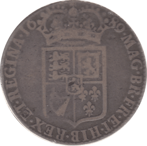 1689 HALFCROWN ( NF ) - HALFCROWN - Cambridgeshire Coins