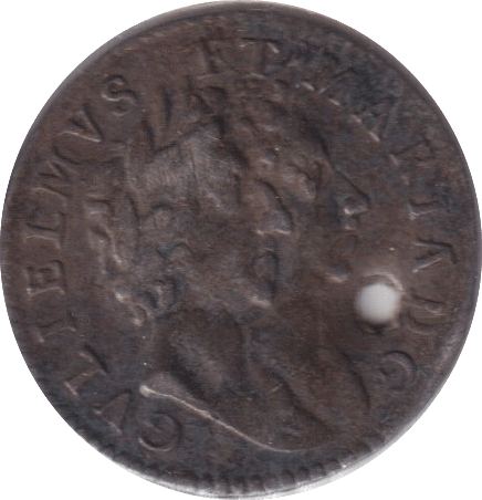 1689 MAUNDY FOURPENCE ( FINE ) HOLED - MAUNDY FOURPENCE - Cambridgeshire Coins