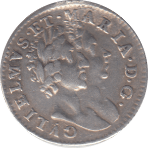 1689 MAUNDY FOURPENCE ( VF ) - MAUNDY FOURPENCE - Cambridgeshire Coins