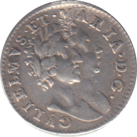 1689 MAUNDY FOURPENCE ( VF ) - MAUNDY FOURPENCE - Cambridgeshire Coins